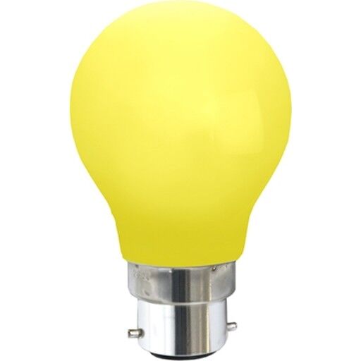 Star Trading LED-pære Gul B22d 0,9W 356-40-5