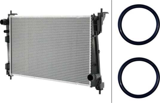 HELLA 8MK 366 304-591 Radiator, motorkjøling