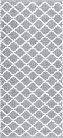 Plastteppe Hilma Wave 150x220 cm Grå