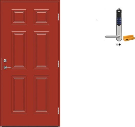 Ytterdør Swedoor Advance-Line Classic Ravel med Yale Doorman Classic Home Ytterdør Swedoor Advance-Line Classic Ravel med Yale Doorman Classic Home