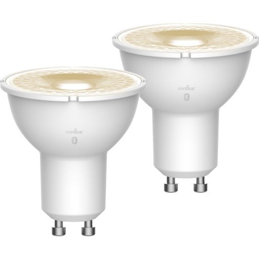 Nordlux Smartpære 2 pakning GU10 4,5W