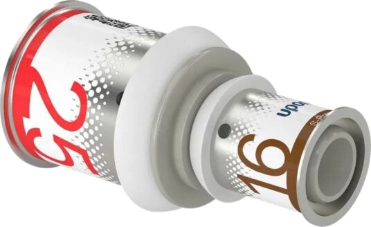 Uponor S-Press Reduksjon PPSU 25-16 Rørdel for Trykkkobling Uponor S-Press Reduksjon PPSU 25-16 Rørdel for Trykkkobling