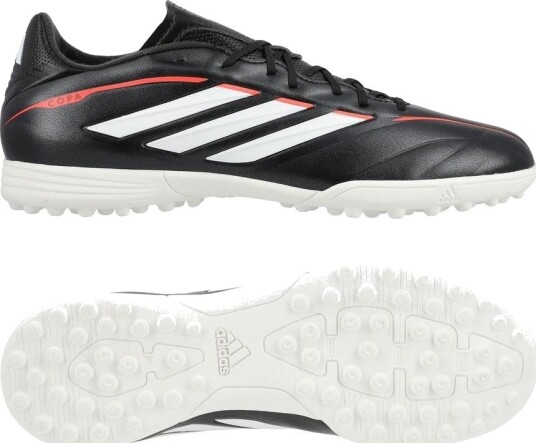 adidas Copa Pure IV League TF Immortal DNA Svart/Fottøy Hvit/Lucid Red Barn Turf (TF) størrelse 35½