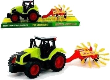 Traktor Med Landbruksmaskiner