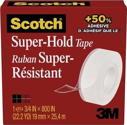 Scotch Scotch 7100209494 25,4 M Gjennomsiktig Cellulose Blank 2,54 Cm 19 Mm