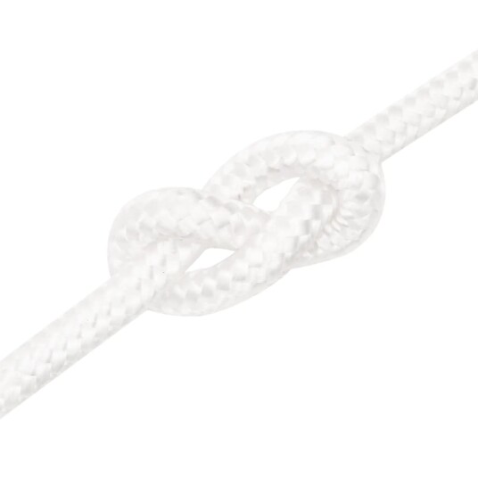  Båttau helhvit 12 mm 250 m polypropylen