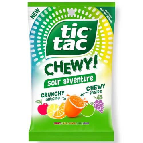 Tic Tac Chewy Sour Adventure 80g Tic Tac Chewy Sour Adventure 80g