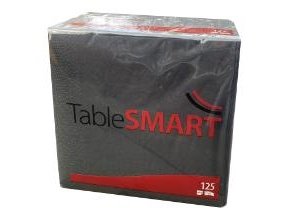 Serviet Tablesmart 33X33 Cm 3-Lag Sort,125 Stk/Pk