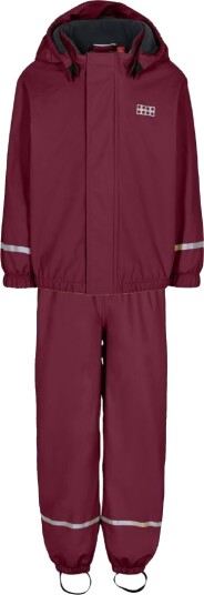 LEGO® Wear Regntøy m. Fleece PU LWJori Bordeaux LEGO® Wear 7 år (122) Regntøy Lilla
