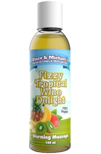 Fizzy Tropical Wine Delight Warming Massage 150ml