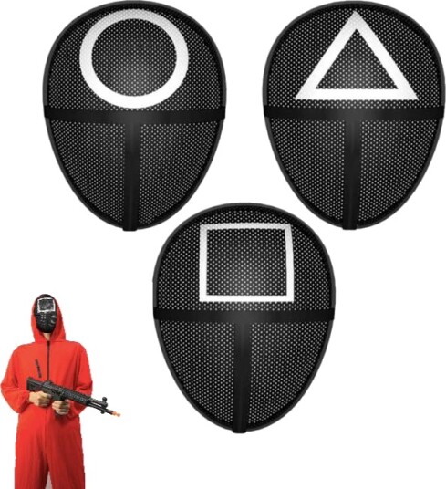 Otego Squid Game Mask - Cosplay Halloween -