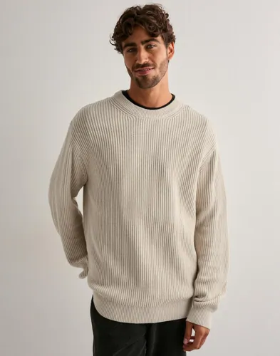 Solid Sdgia Strikkegensere Beige