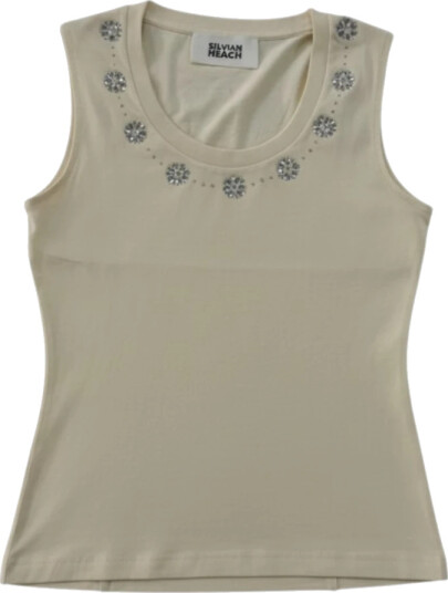 Silvian Heach Dame Topper Hvit L,
