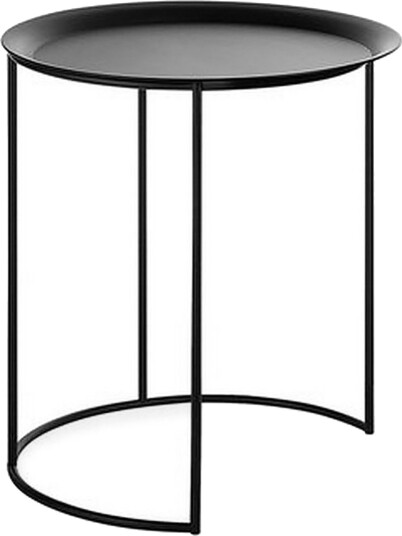 Twins Avlastningsbord 2 St 40 \| 40 cm - Svart