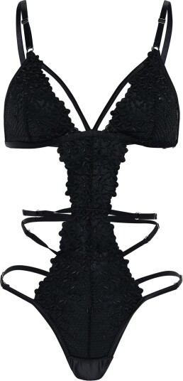 Hunkemöller Kristina String Body Black M