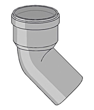 Girpi 110mm x 45 bend