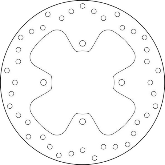 BREMBO 68B40778 Bremseskive