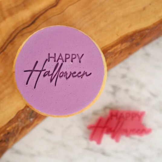 Sweet Stamp Embosser Classy Happy Halloween 