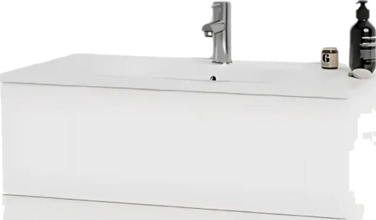 Vikingbad Outlet: MIE Fingergrep Servantskap Hvit Matt / 80cm