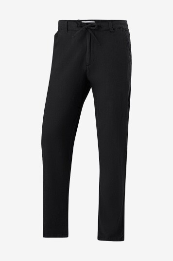 Selected HOMME   Bukser slhSlimtape Brody 172 Linen Pants   Svart