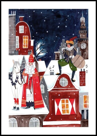 Saint Nicholas Poster Plakat / 40x50cm