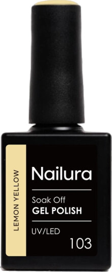 Nailura Gel Polish 10 ml 103 Lemon Yellow Nailura Gel Polish 10 ml 103 Lemon Yellow