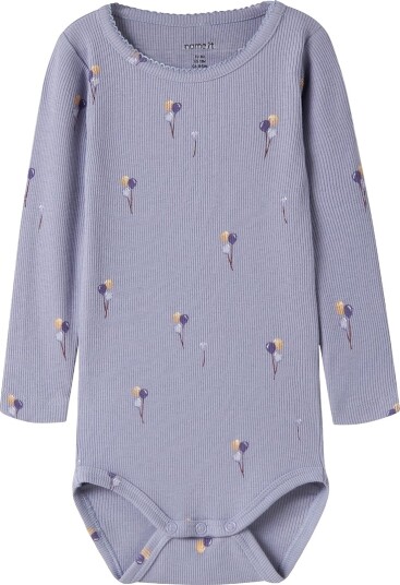 Name It Body I/e NbfNabila Arvestykke Lilac Name It 74 Langermet Body Lilla