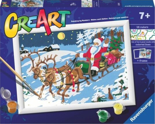 Ravensburger CreArt Serie D Mal Etter Tall Nightmare Before Christmas Malesett 7+ År