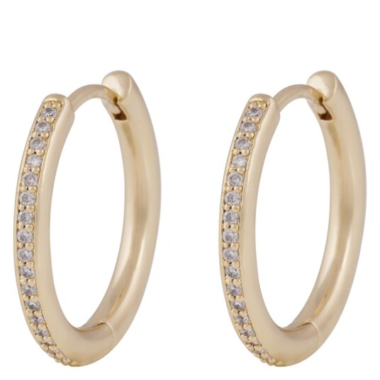 Snö Of Sweden Essential Amsterdam Crystal Ear 20 Gold Clear Onesi