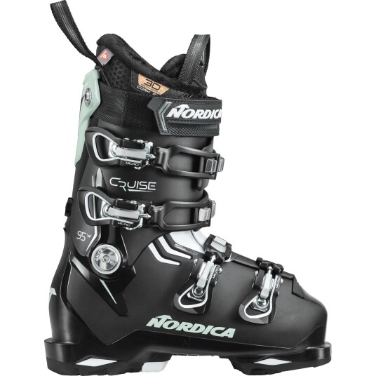 Nordica The Cruise 95 W GW Skistøvler Dame Black/Green/White 26,5 Nordica The Cruise 95 W GW Skistøvler Dame Black/Green/White 26,5