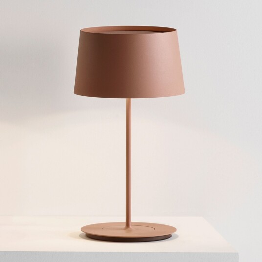Bordlampe Vibia Warm Brun / Rust Stue Metall Moderne 41 Brun / Rust