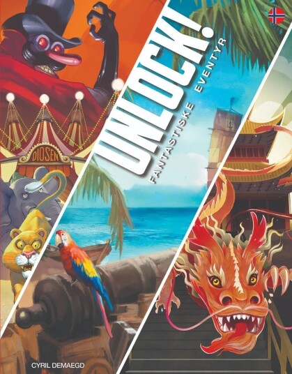 Unlock!: Fantastiske Eventyr - Brettspill fra Outland Unlock!: Fantastiske Eventyr - Brettspill fra Outland