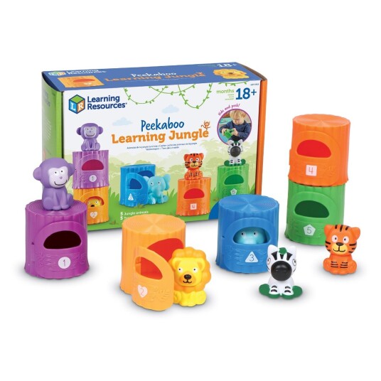 Learning Resources Aktivitetssett Jungeldyr
