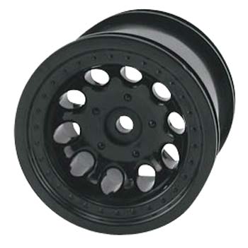 RPM 82052 Revolver 2.2" Rear Wheel Black Rustler/Stampede 2