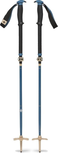 Black Diamond skistaver svart Diamond Traverse Compactor 135 cm