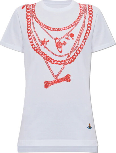 Vivienne Westwood Dame Topper Hvit L,