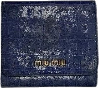 Miu Miu Pre owned Dame Pre owned Blå ONE SIZE,