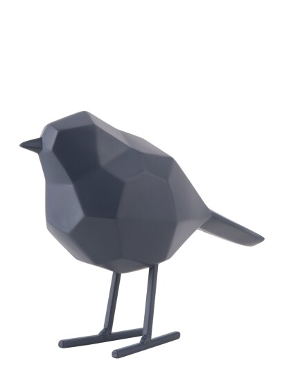 present time Statue Bird Small   Black   H:17CM