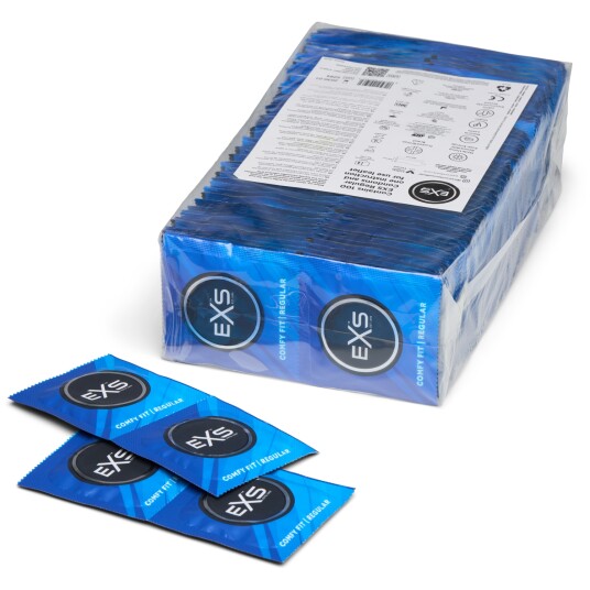 EXS Regular Kondomer 100 stk      - Klar