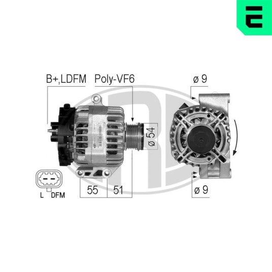Dynamo ERA 210738A