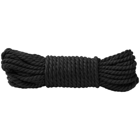 Merci Doc Johnson Bind & Tie 6 mm Bondagetau i Hamp 9 m Black Merci Doc Johnson Bind & Tie 6 mm Bondagetau i Hamp 9 m Black