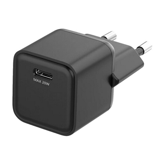 DACOTA PLATINUM 20 W GAN USB-C HURTIGLADER 1 PORT, SVART