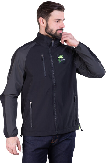 VR46 Jakke Softshell Dual Svart