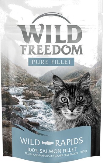 Wild Freedom Filet Snacks Laksefilet 3 X 100 G