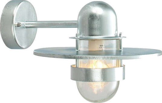 Norlys Bergen 270 Veggarmatur 60 W Galvanisert Norlys Bergen 270 Veggarmatur 60 W Galvanisert