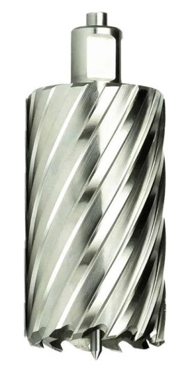 Euroboor HCY.460 Kjernebor HSS Weldon 75 mm 46 mm Maskintilbehør & forbruk