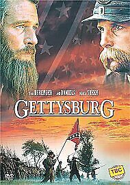 Gettysburg: Parts 1 and 2 DVD 2004 Tom Berenger, Maxwell DIR cert PG 2 Englist Brand New Gettysburg: Parts 1 and 2 DVD 2004 Tom Berenger, Maxwell DIR cert PG 2 Englist Brand New
