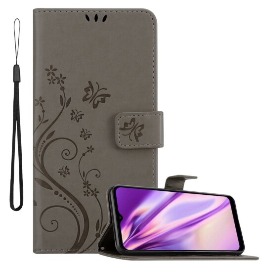 Cadorabo Deksel Til Motorola Moto G10 / G30 Lommebokdeksel I Blomster Design Med Magnetisk Lukking, Stativfunksjon Og Kortplasser
