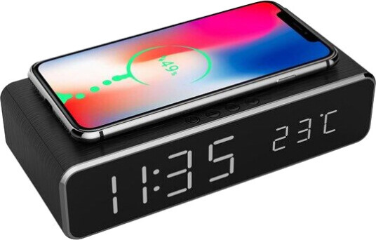 Gembird DAC-WPC-01 - alarm clock - black Gembird DAC-WPC-01 - alarm clock - black