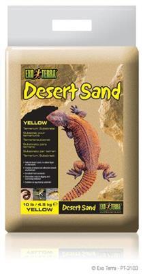 Exo Terra Exoterra Desert Sand Gul 4.5Kg Exo Terra Exoterra Desert Sand Gul 4.5Kg